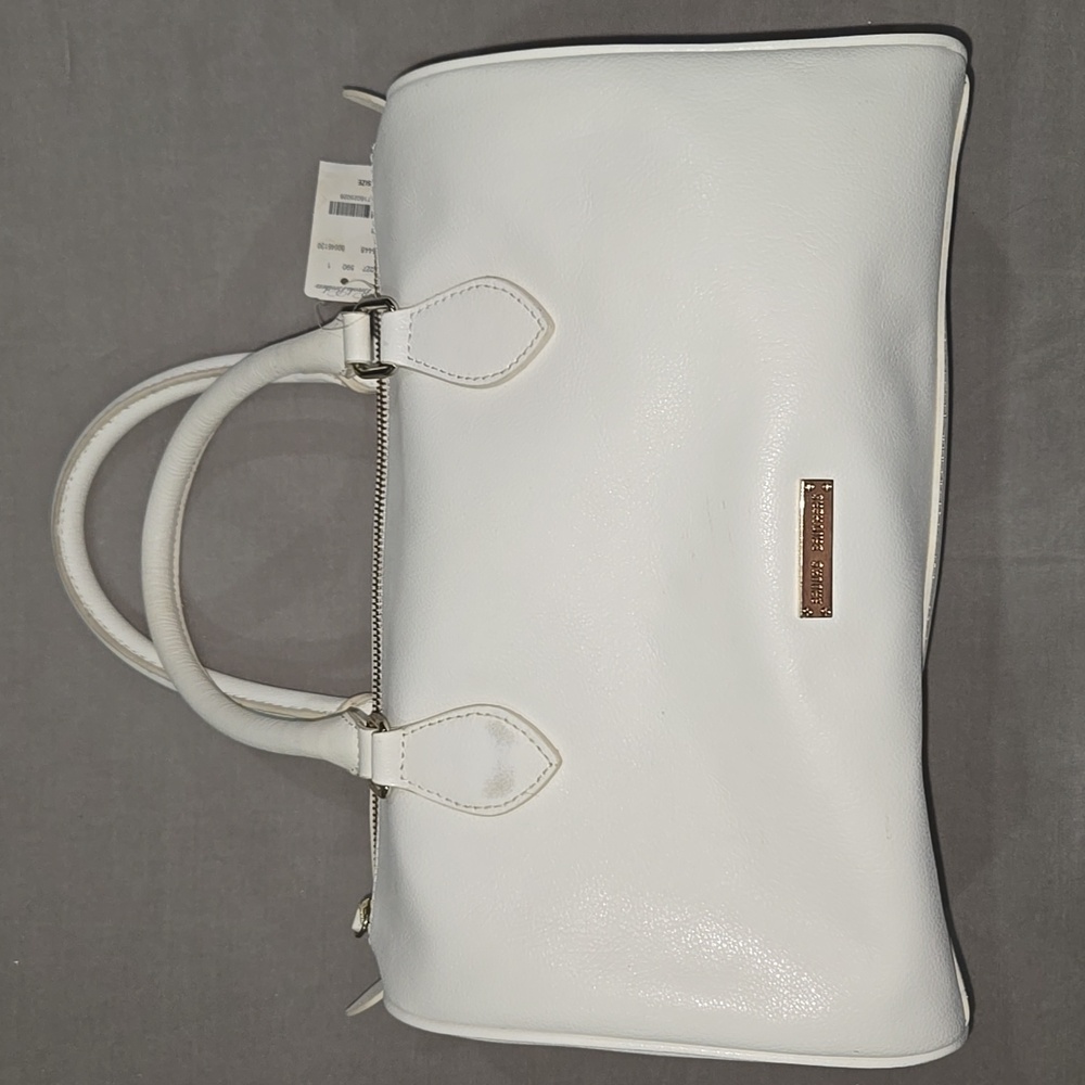 Brooks Brothers Ivory Satchel Bag